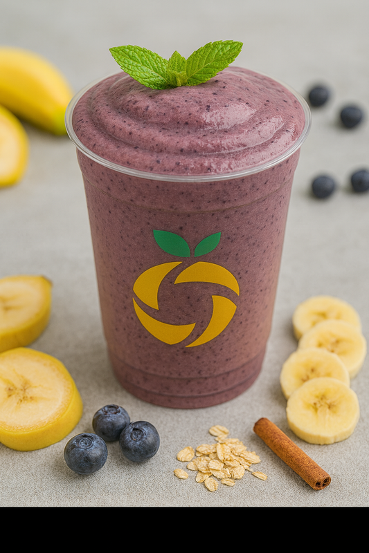 Cinnamon Bomb Breakfast Smoothie Bowl🍂🍌