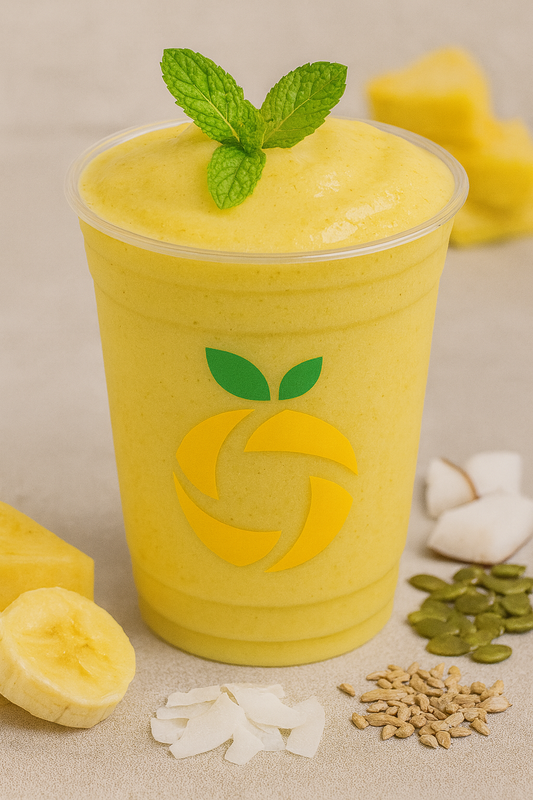 Tropical Breakfast Smoothie Bowl🌱🍍