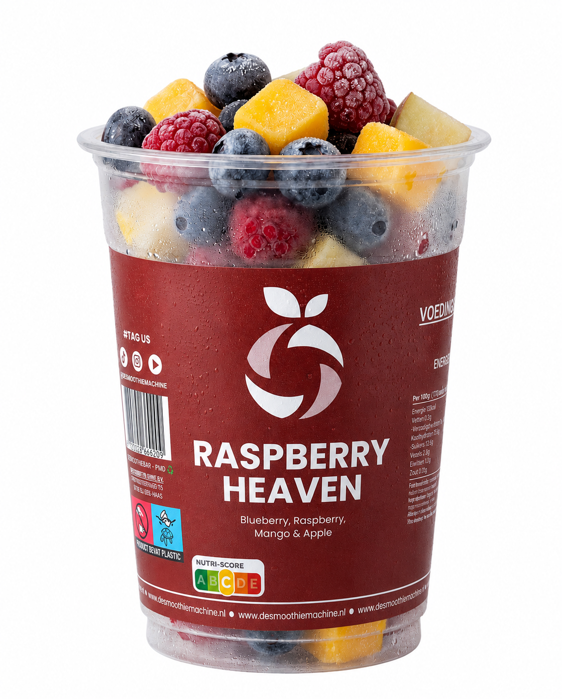 Raspberry Heaven🫐🍏 (11 cups per doos)
